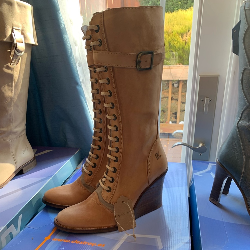 Brand New Destroy Spanish Boots